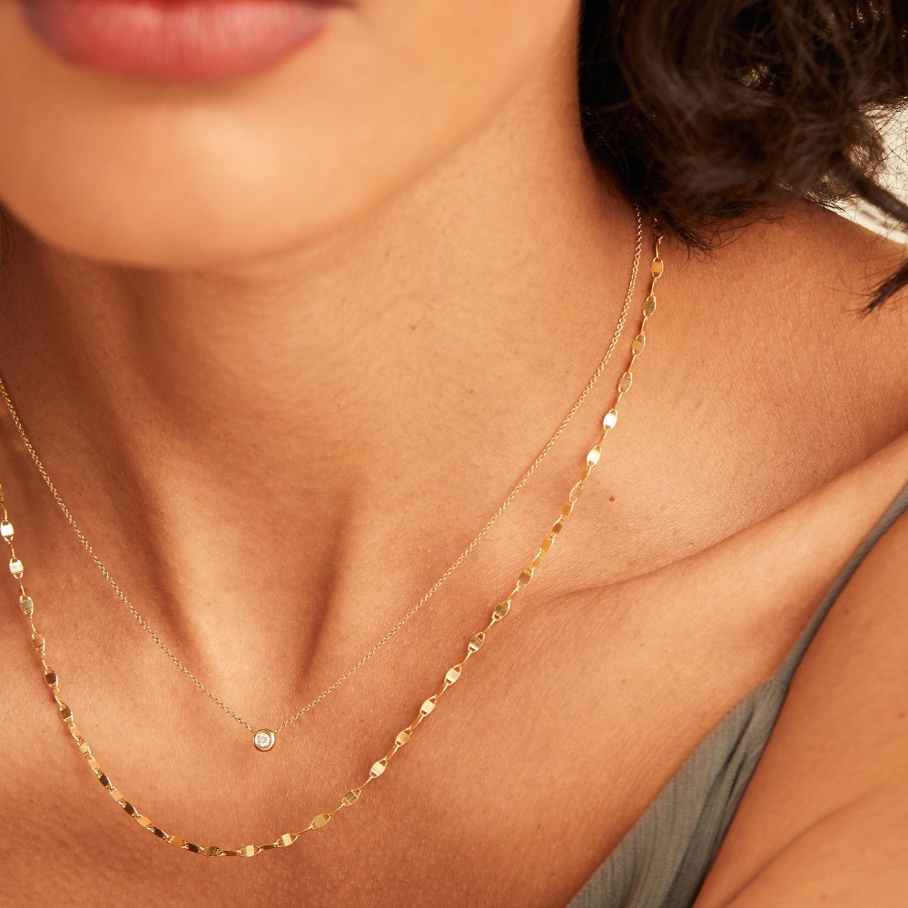 Mejuri Anchor Chain Necklace - 14k Yellow Gold