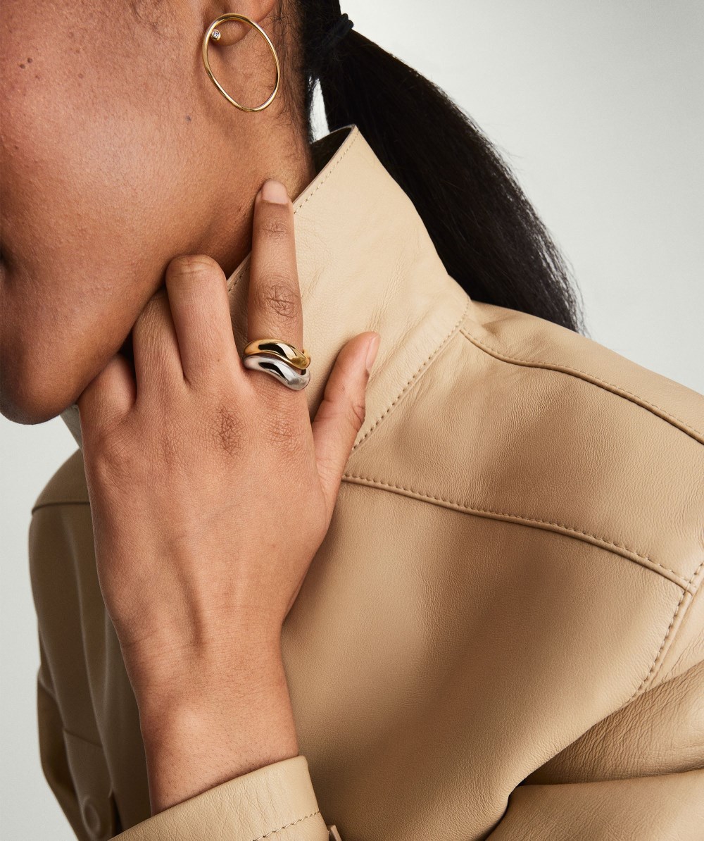 Mejuri Dôme Figure Ring - Sterling Silver