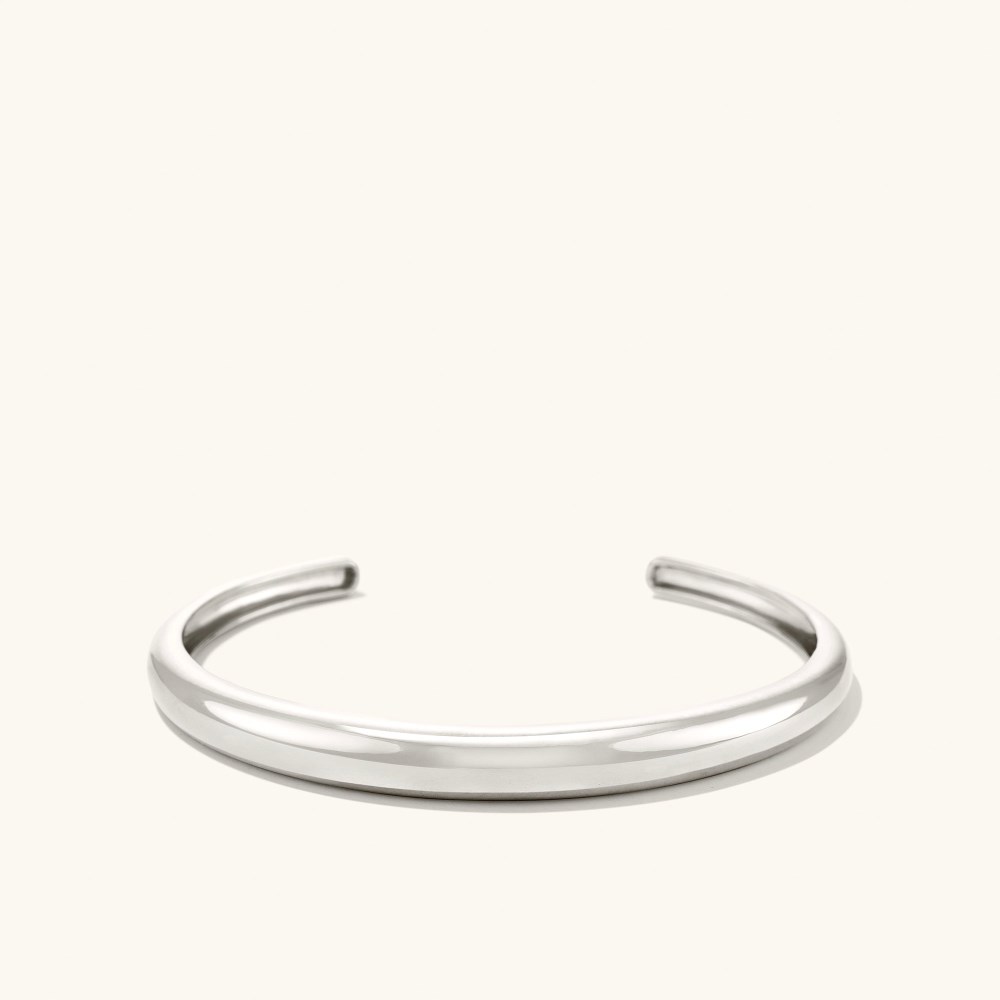 Mejuri Dôme Cuff Bracelet - Sterling Silver