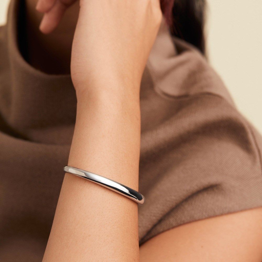 Mejuri Dôme Cuff Bracelet - Sterling Silver