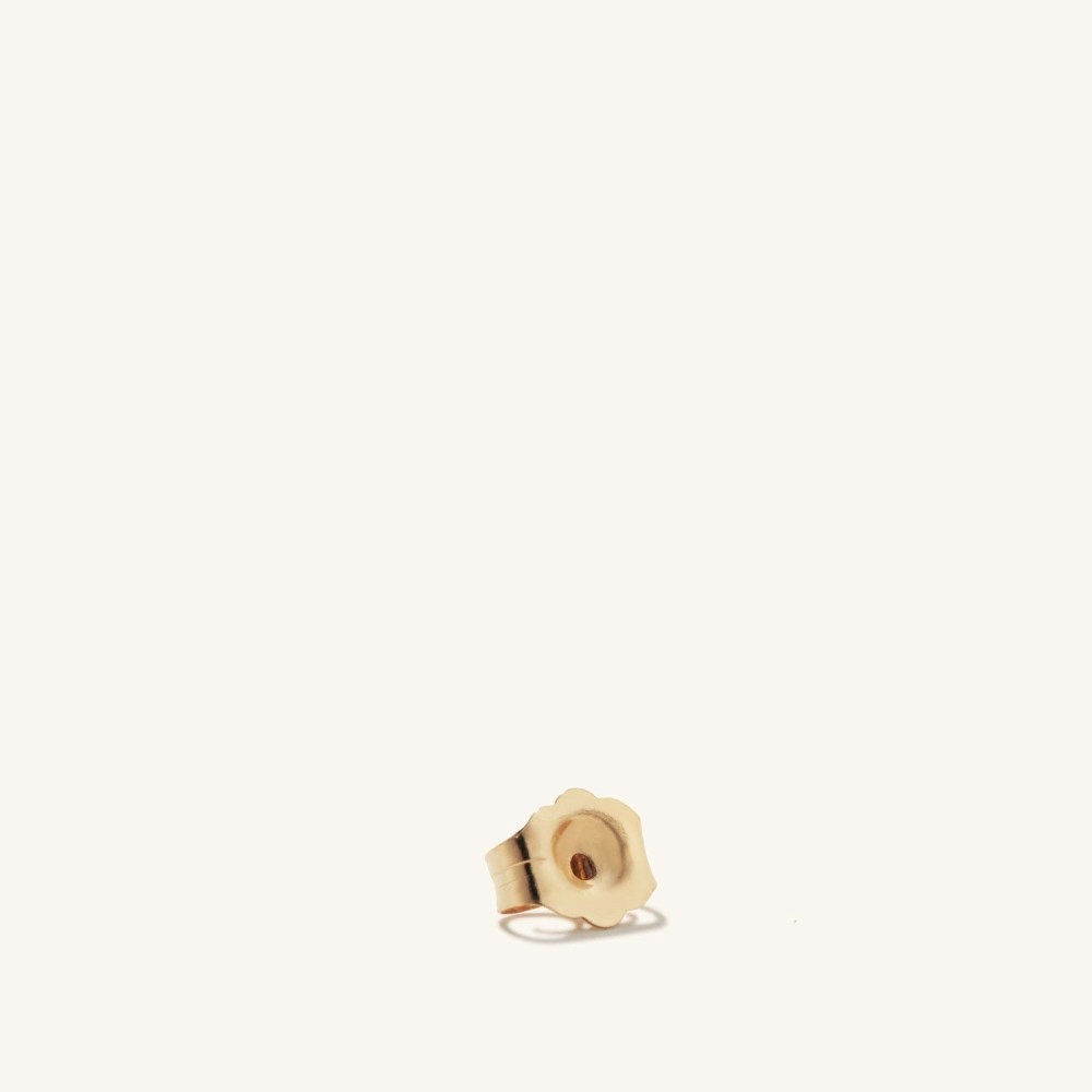 Mejuri Diamond Mini Stud - 14k Yellow Gold