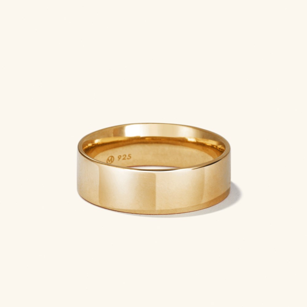Mejuri Daily Stacker Ring - Gold Vermeil