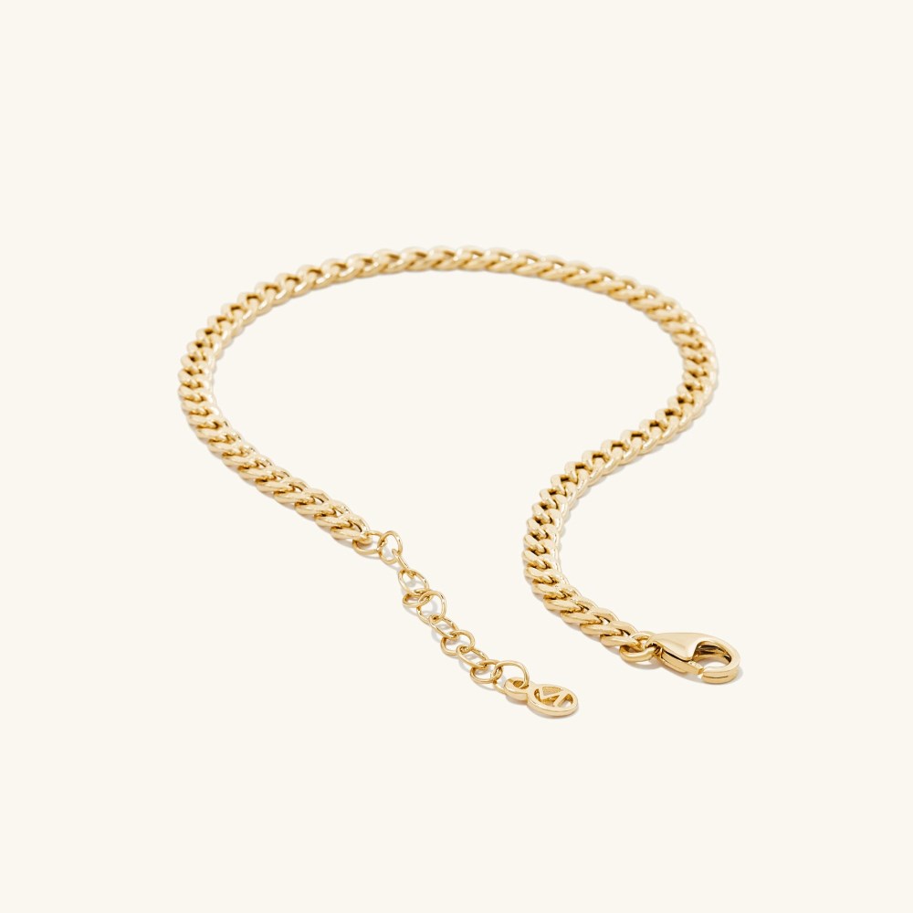 Mejuri Curb Bracelet - 14k Yellow Gold