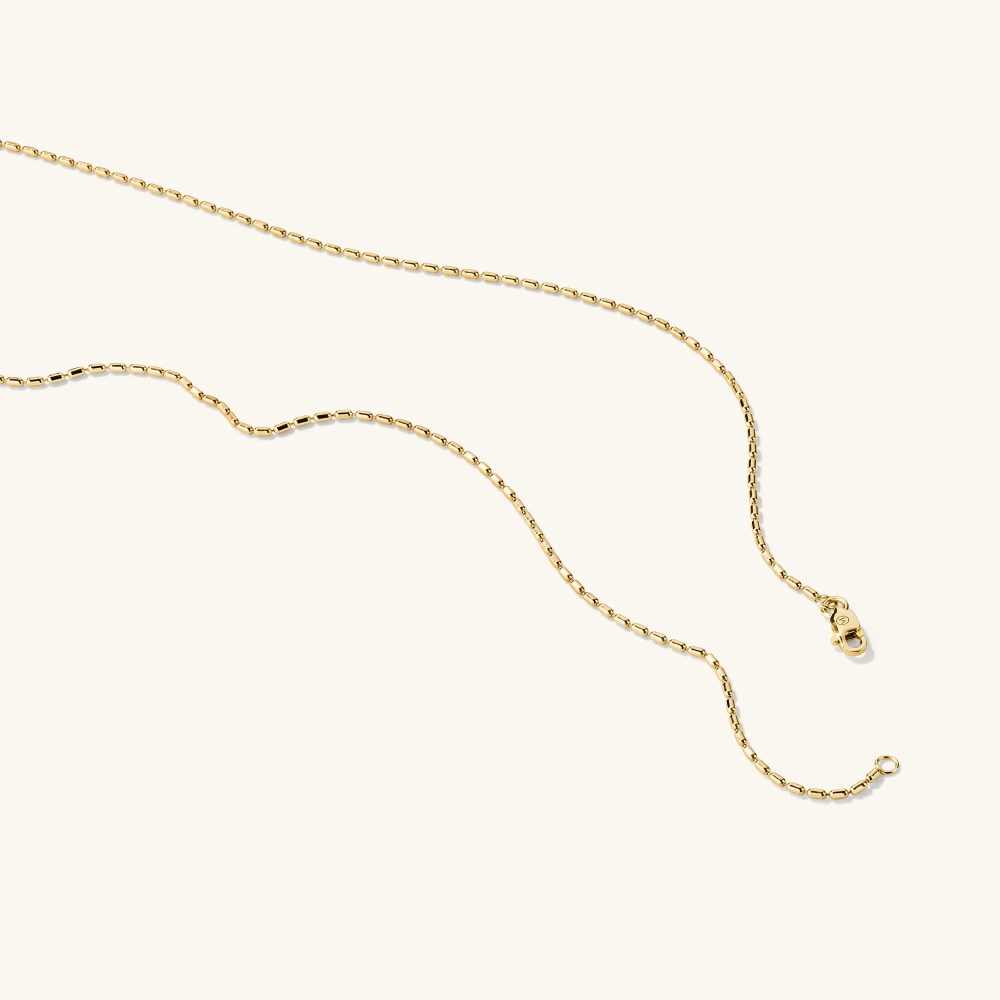Mejuri Barrel Link Chain Necklace - 14k Yellow Gold