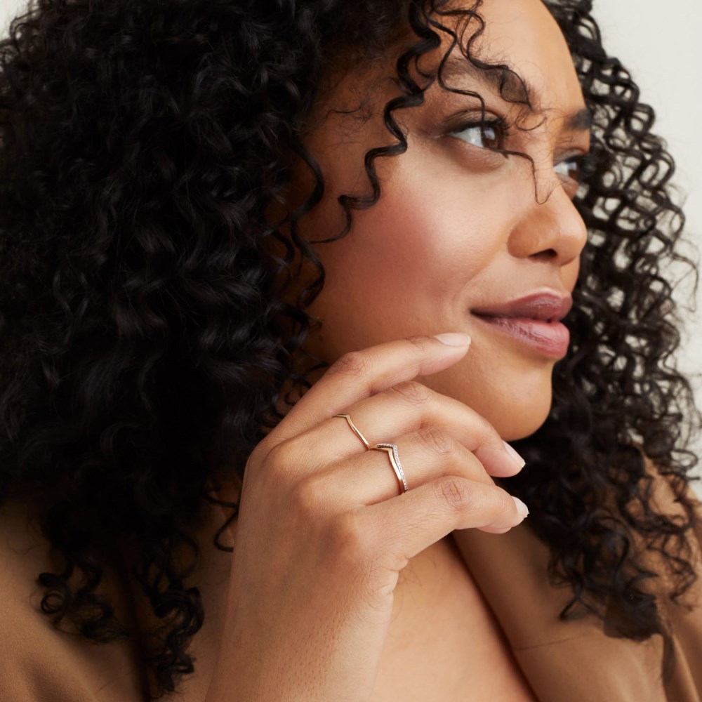 Mejuri Wishbone Ring - 14k Yellow Gold