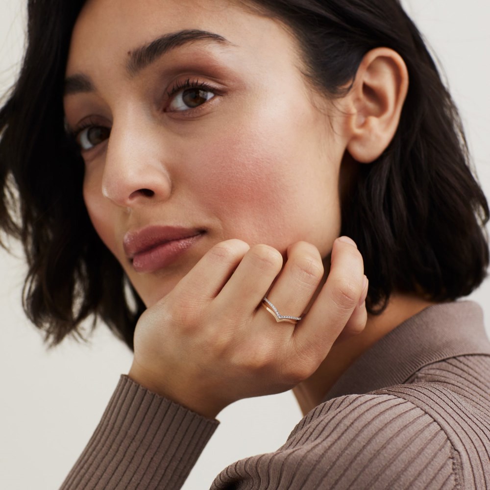 Mejuri Wishbone Ring - 14k Yellow Gold