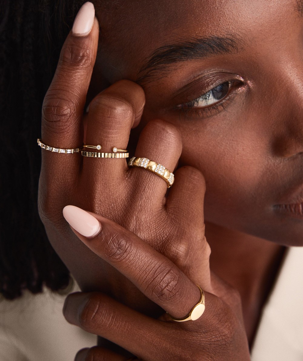 Mejuri Eternity Line Band - 14k Yellow Gold