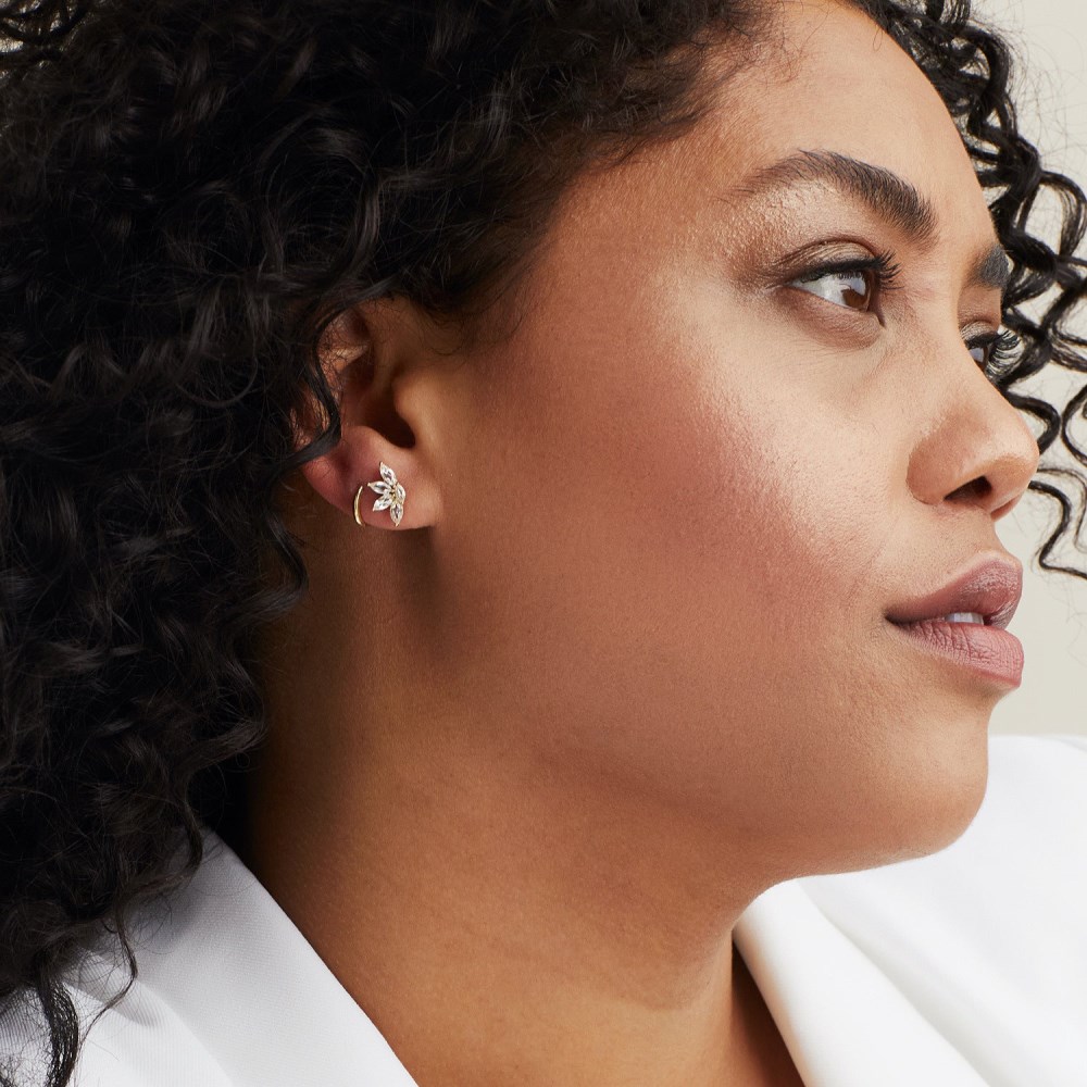 Mejuri Marquise Topaz Earrings - Gold Vermeil