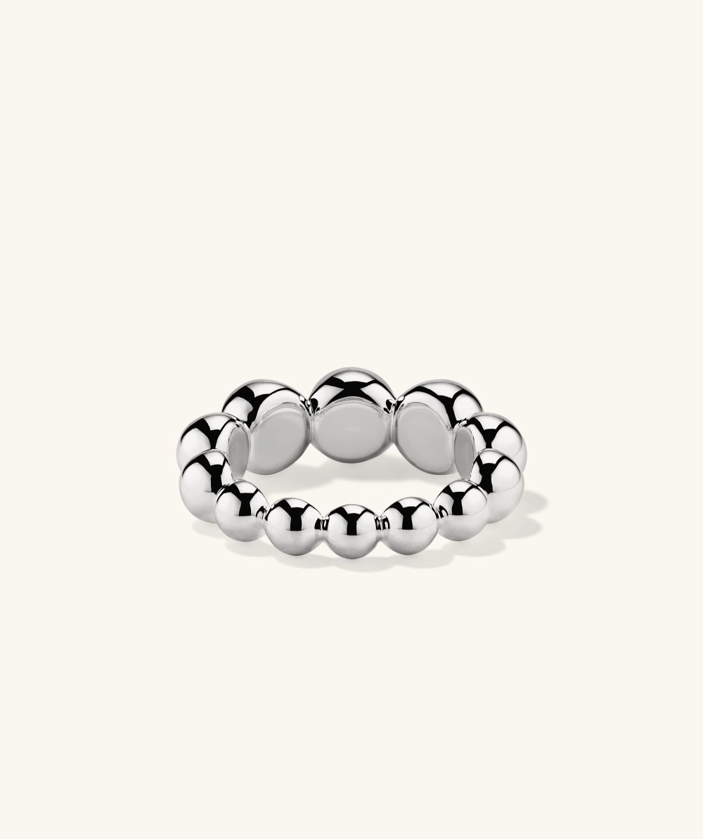 Mejuri Bubble Sphere Ring - Sterling Silver