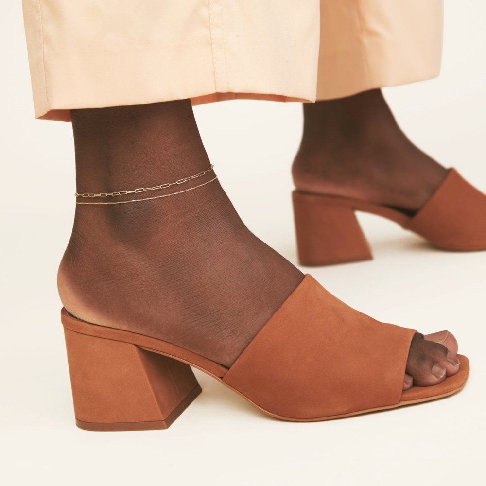 Mejuri Boyfriend Bold Chain Anklet - 14k Yellow Gold