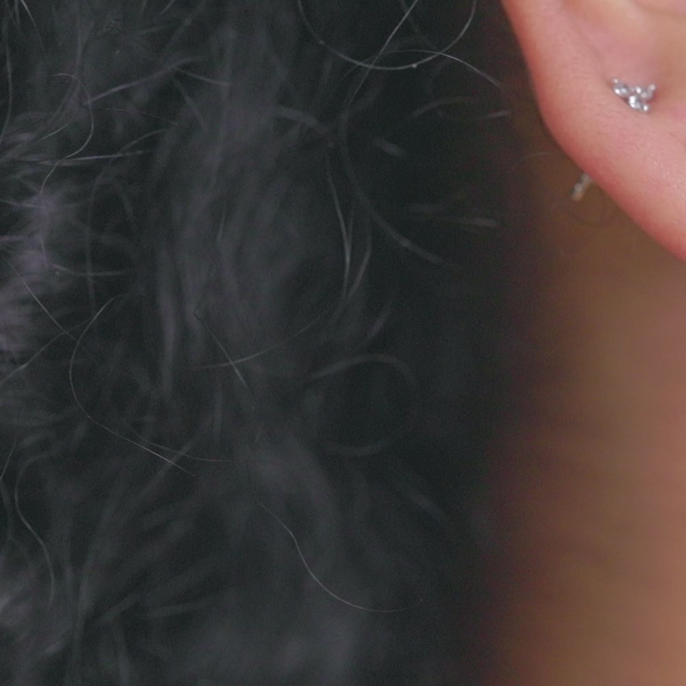 Mejuri Block Medium Hoops - Sterling Silver