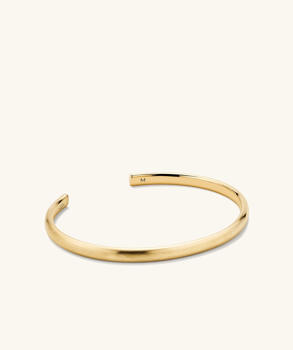 Mejuri Slim Cuff - 14k Yellow Gold