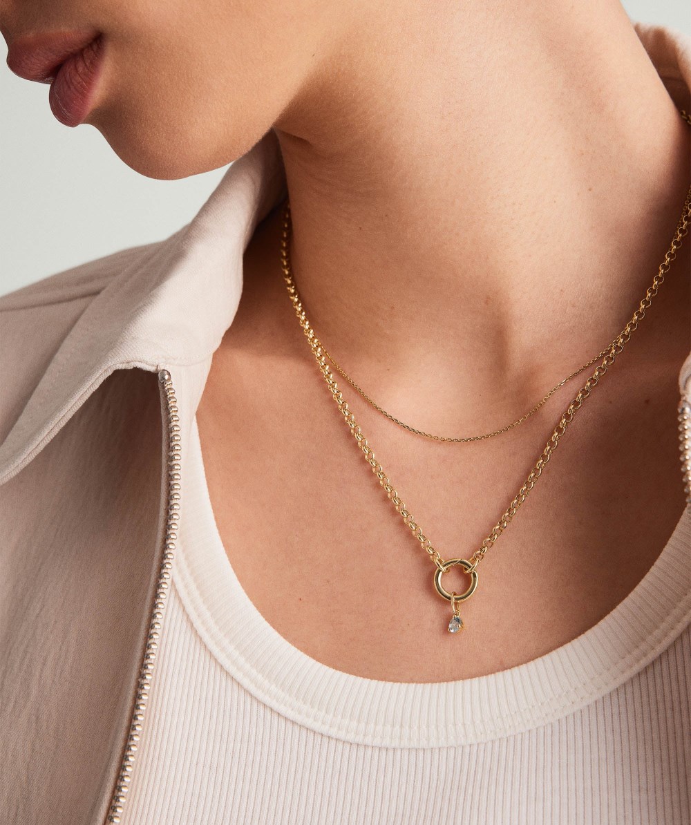 Mejuri Birthstone Charm - 14k Yellow Gold