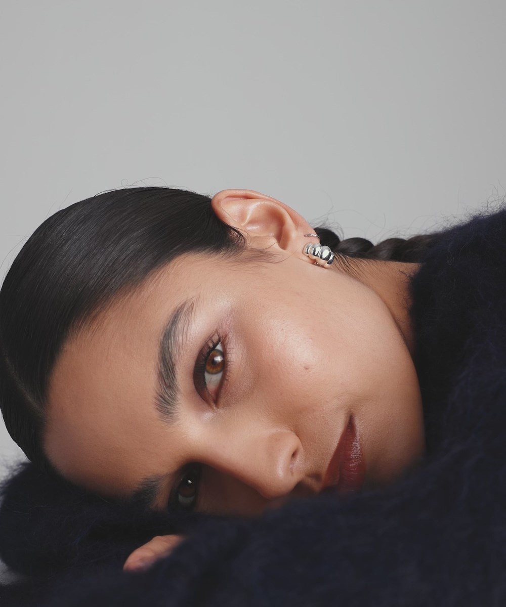 Mejuri Puffy Charlotte Hoops - Sterling Silver