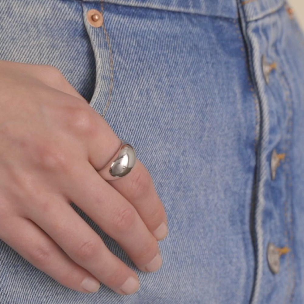 Mejuri Dôme Ring - Sterling Silver