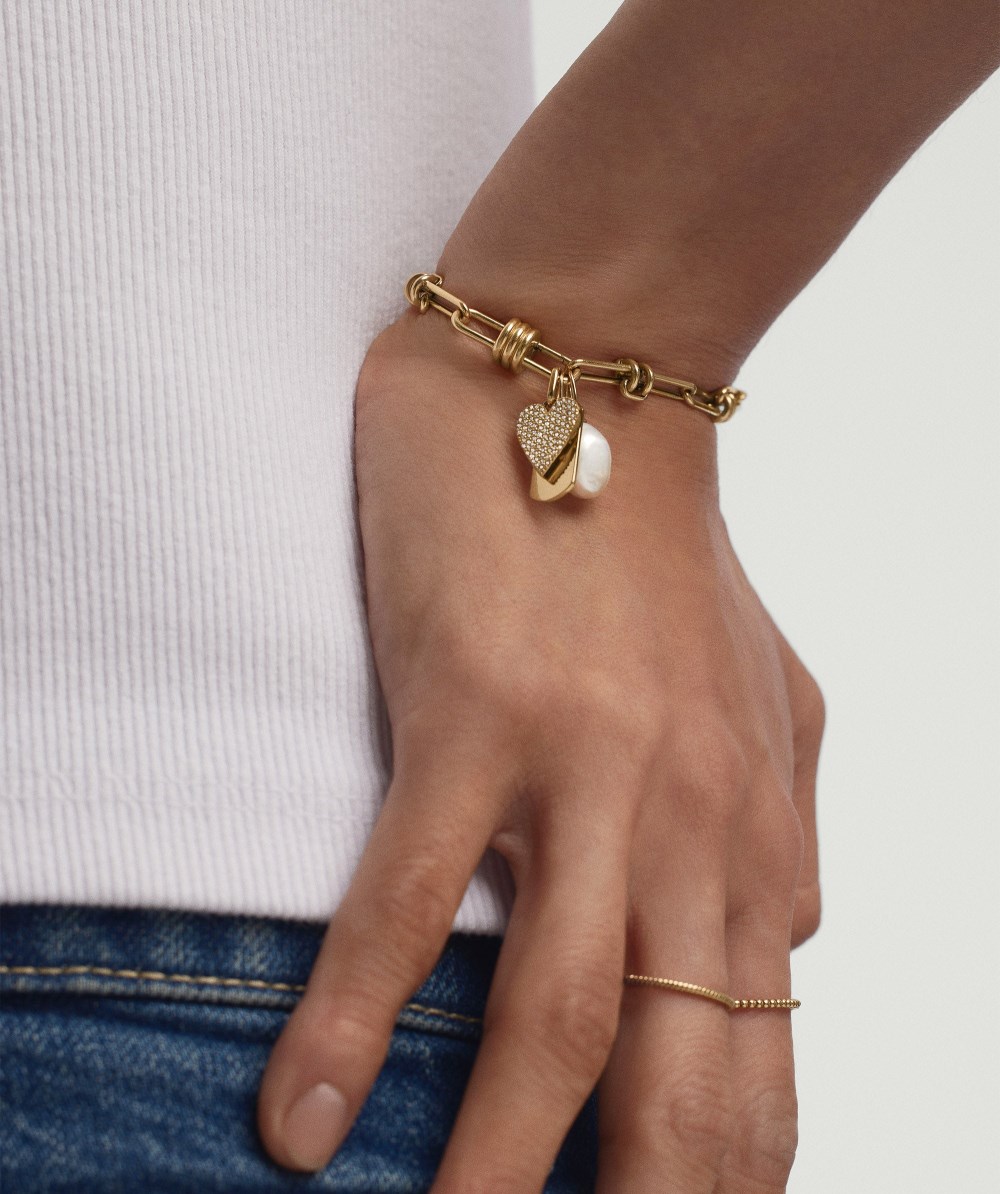 Mejuri Base Chain Bracelet - 14k Yellow Gold