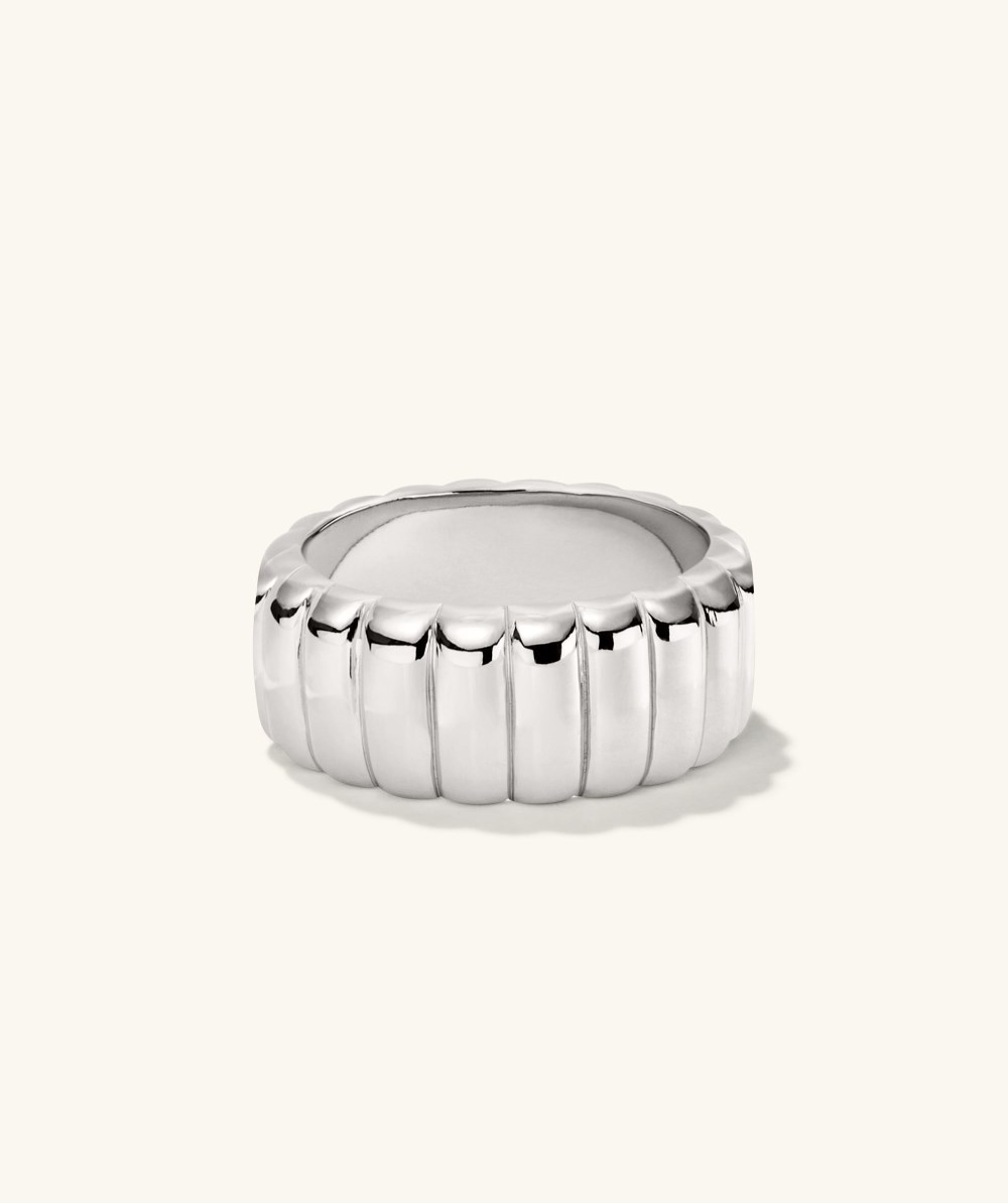 Mejuri Charlotte Bold Ring - Sterling Silver