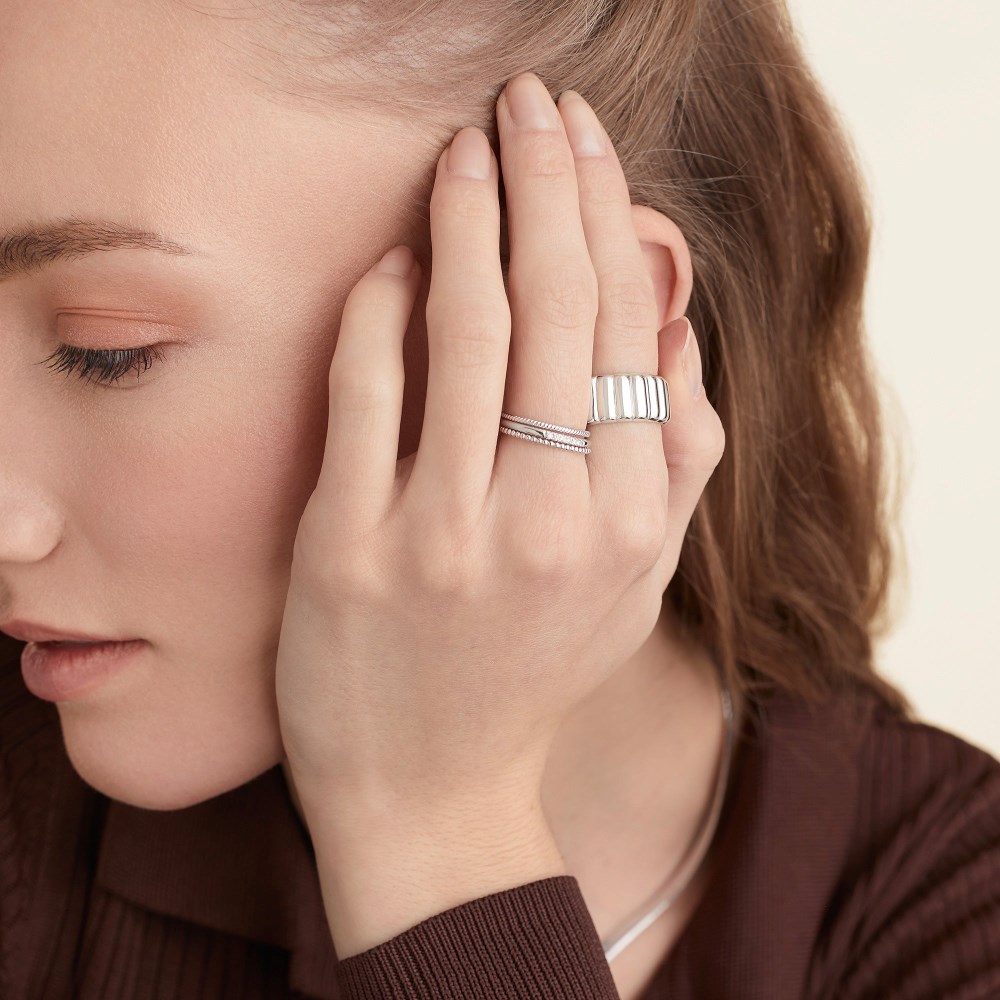 Mejuri Charlotte Bold Ring - Sterling Silver