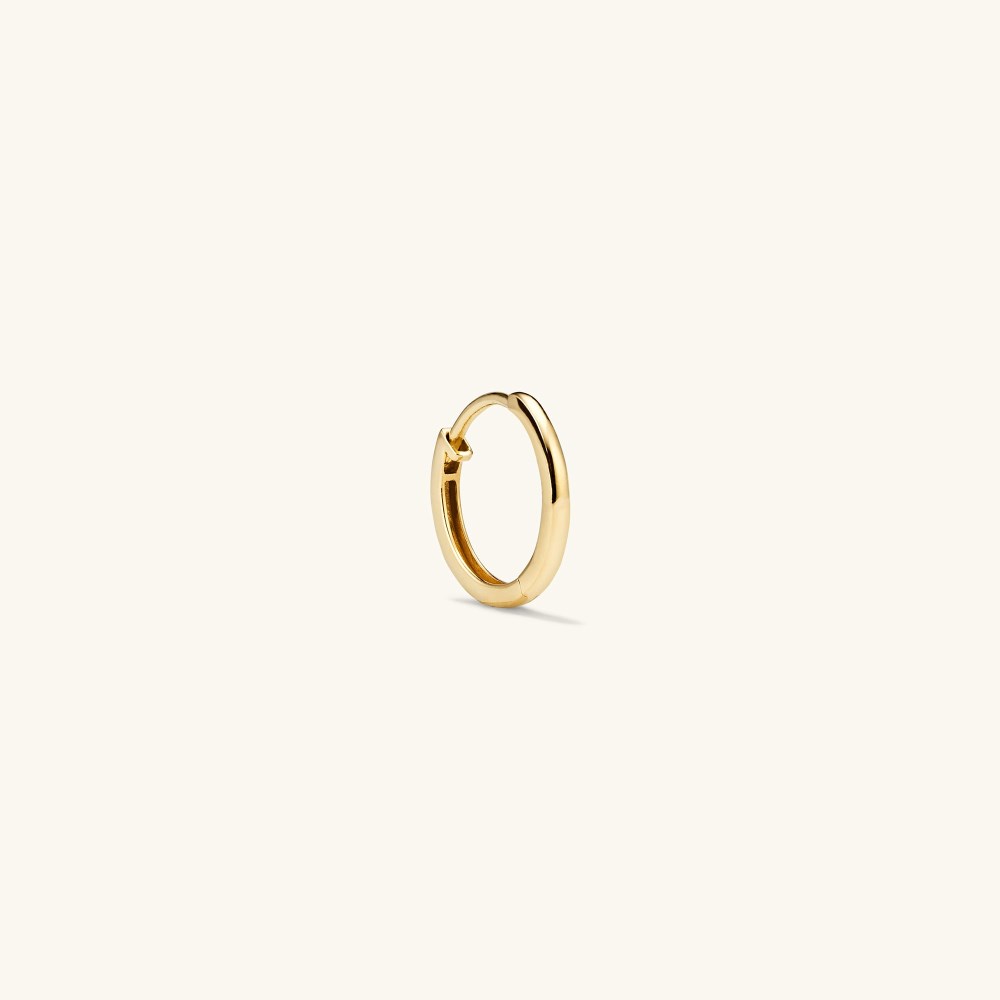 Mejuri Single Easy Huggie Hoop - 14k Yellow Gold