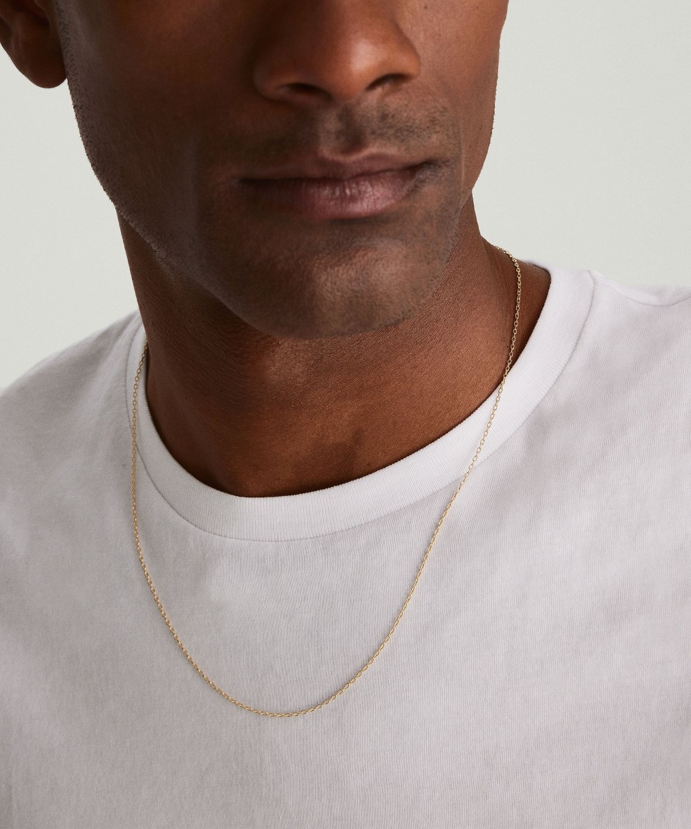 Mejuri Cable Chain Necklace - 14k Yellow Gold