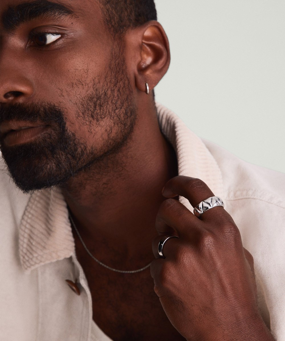 Mejuri Patra Chunky Ring - Sterling Silver