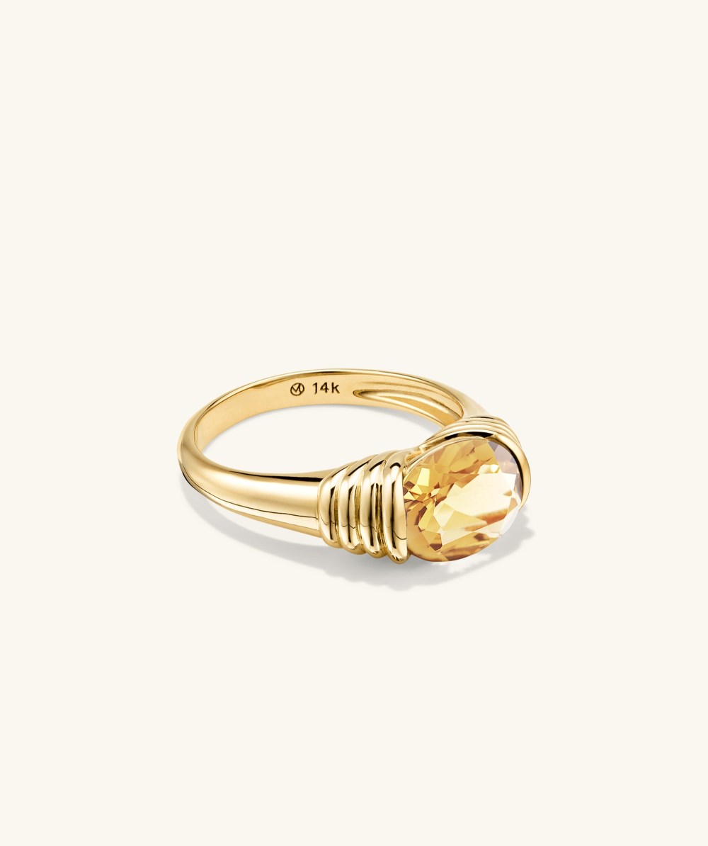 Mejuri Heirloom Ring - 14k Yellow Gold