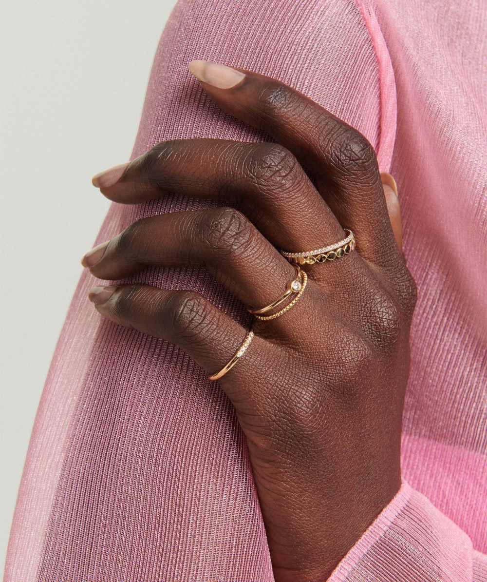 Mejuri Dot Ring - 14k Yellow Gold