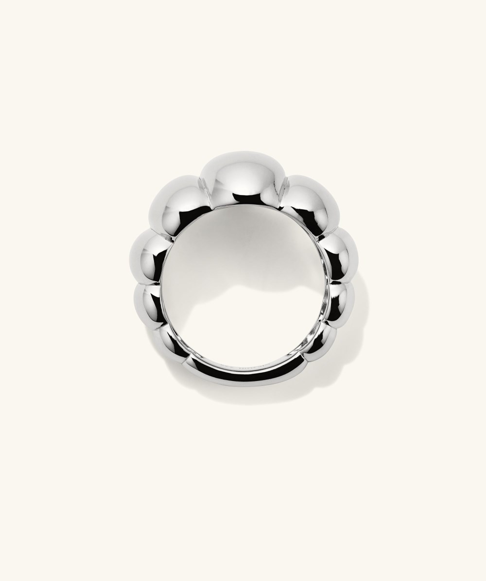 Mejuri Puffy Charlotte Ring - Sterling Silver