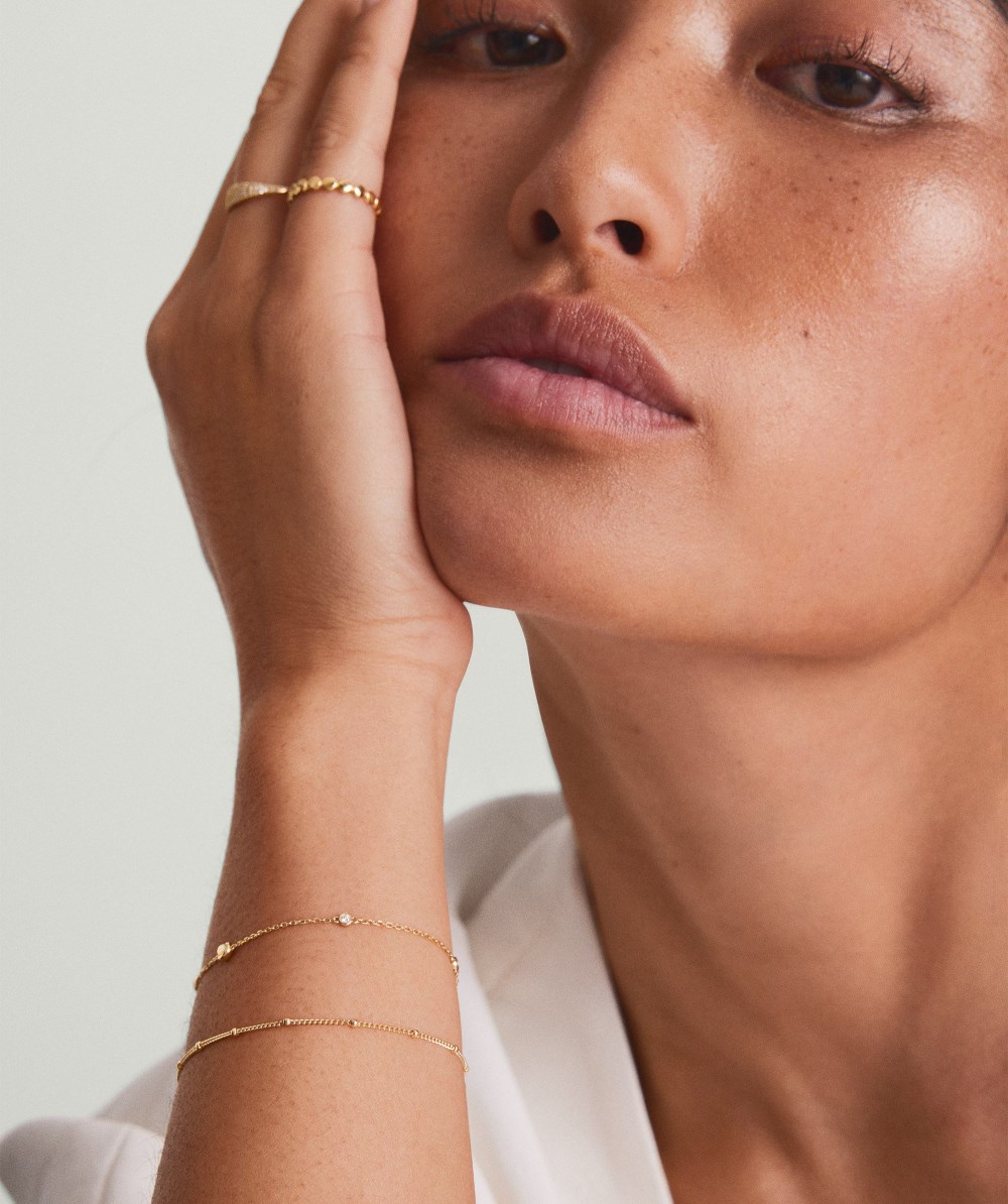 Mejuri Spheres Chain Bracelet - 14k Yellow Gold