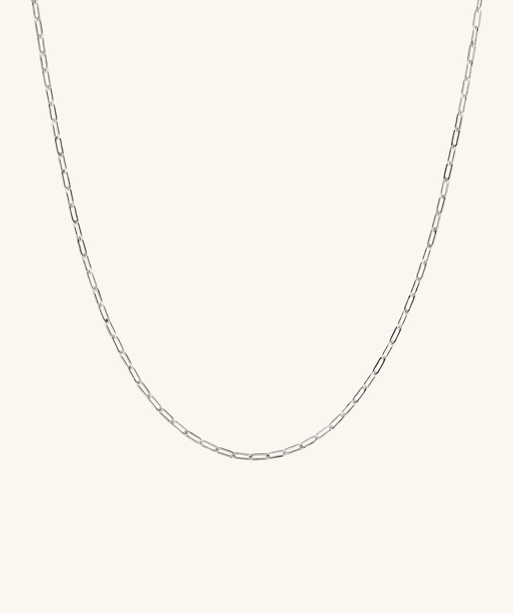 Mejuri Boyfriend Bold Chain Necklace - Sterling Silver