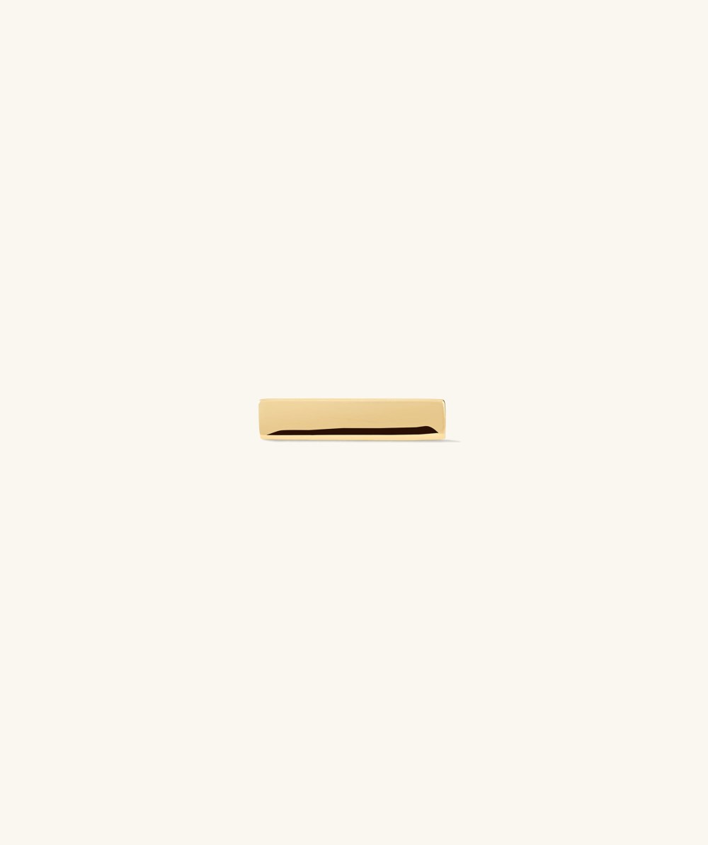 Mejuri Bar Stud - 14k Yellow Gold
