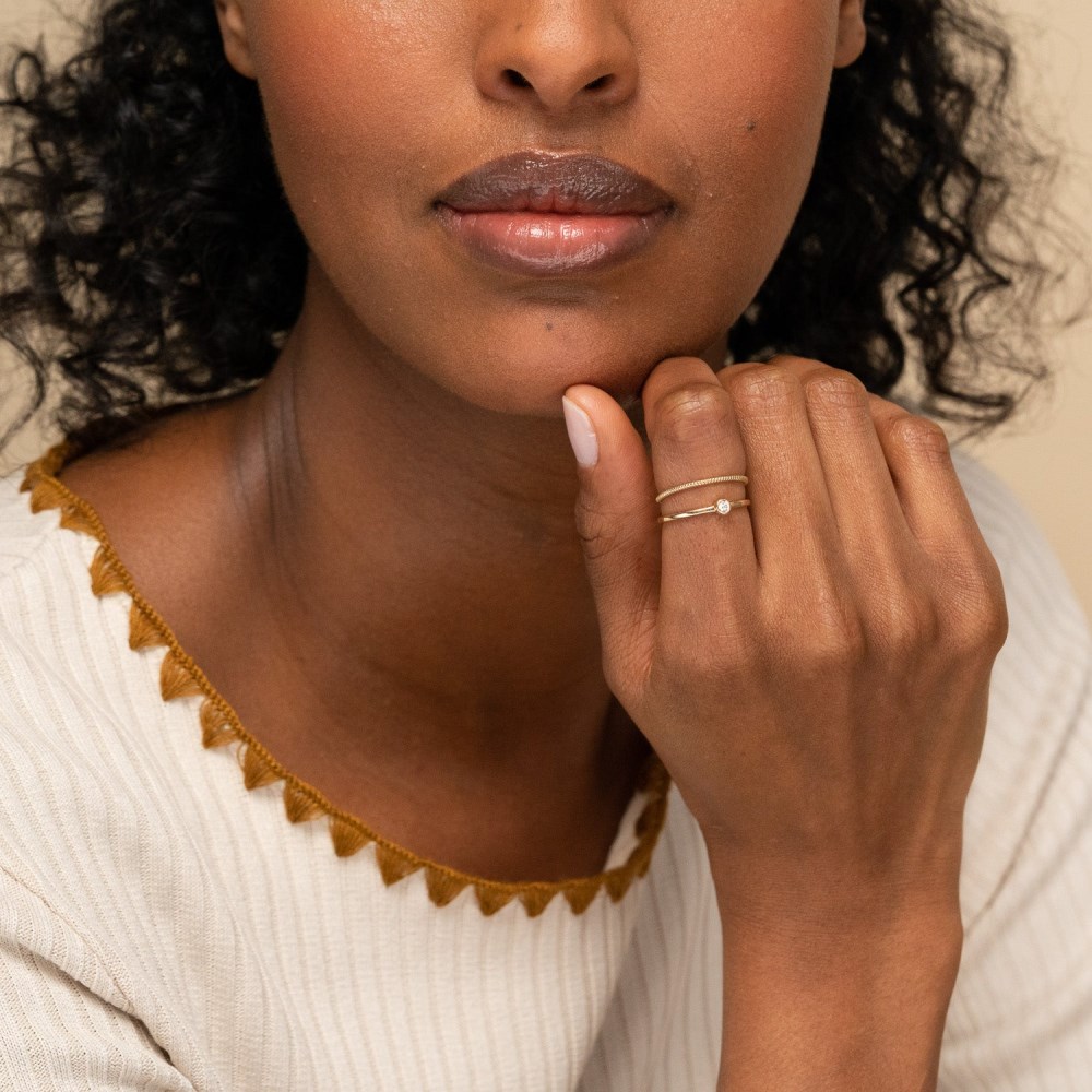 Mejuri Twist Ring - 14k Yellow Gold