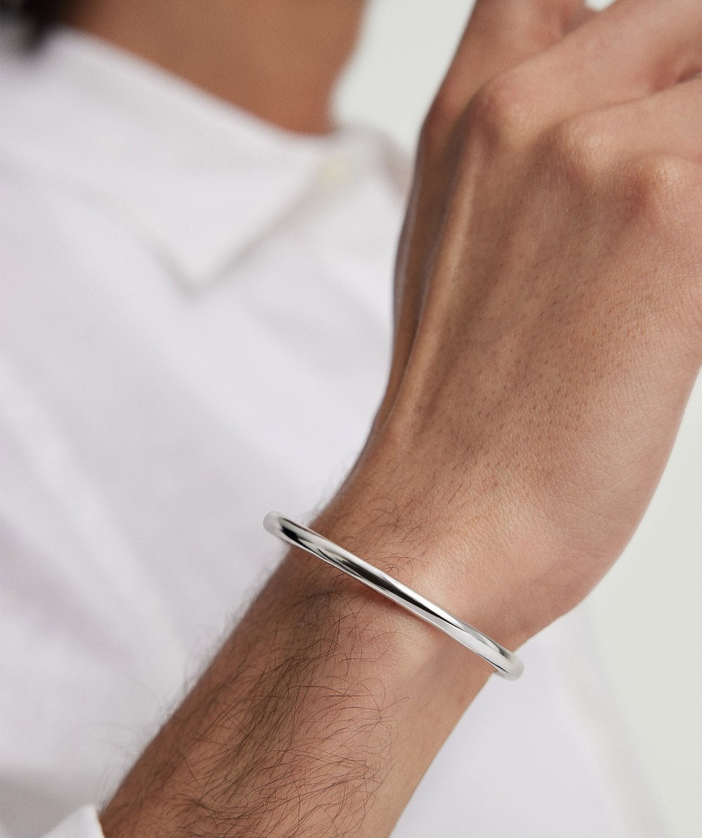 Mejuri Slim Cuff - Sterling Silver