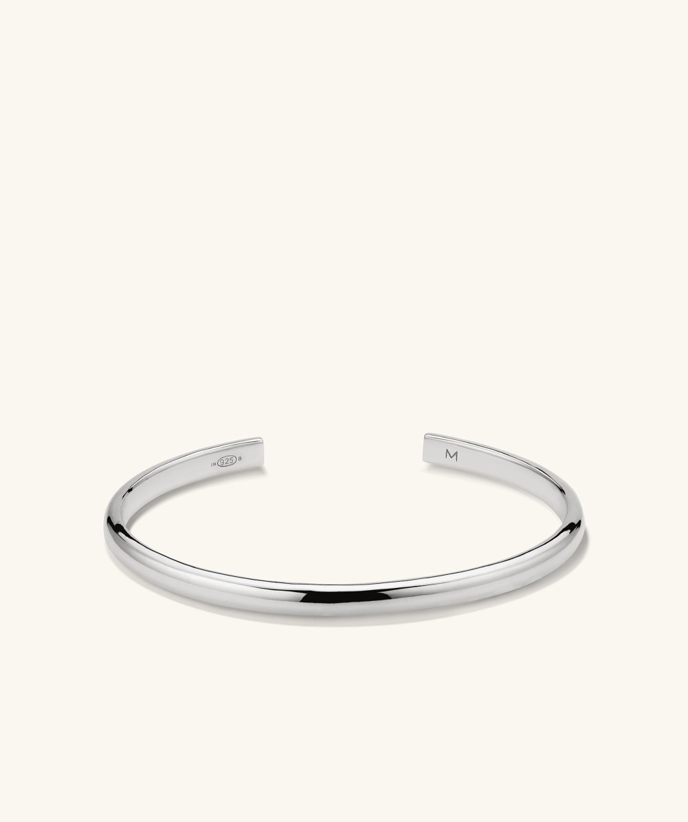 Mejuri Slim Cuff - Sterling Silver