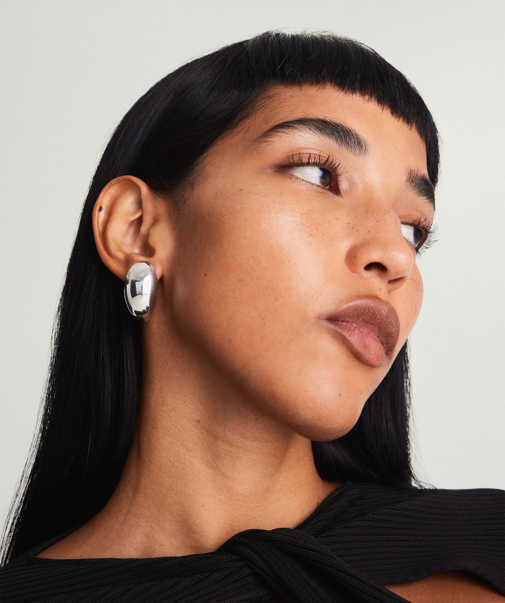 Mejuri Mega Dôme Earrings - Sterling Silver