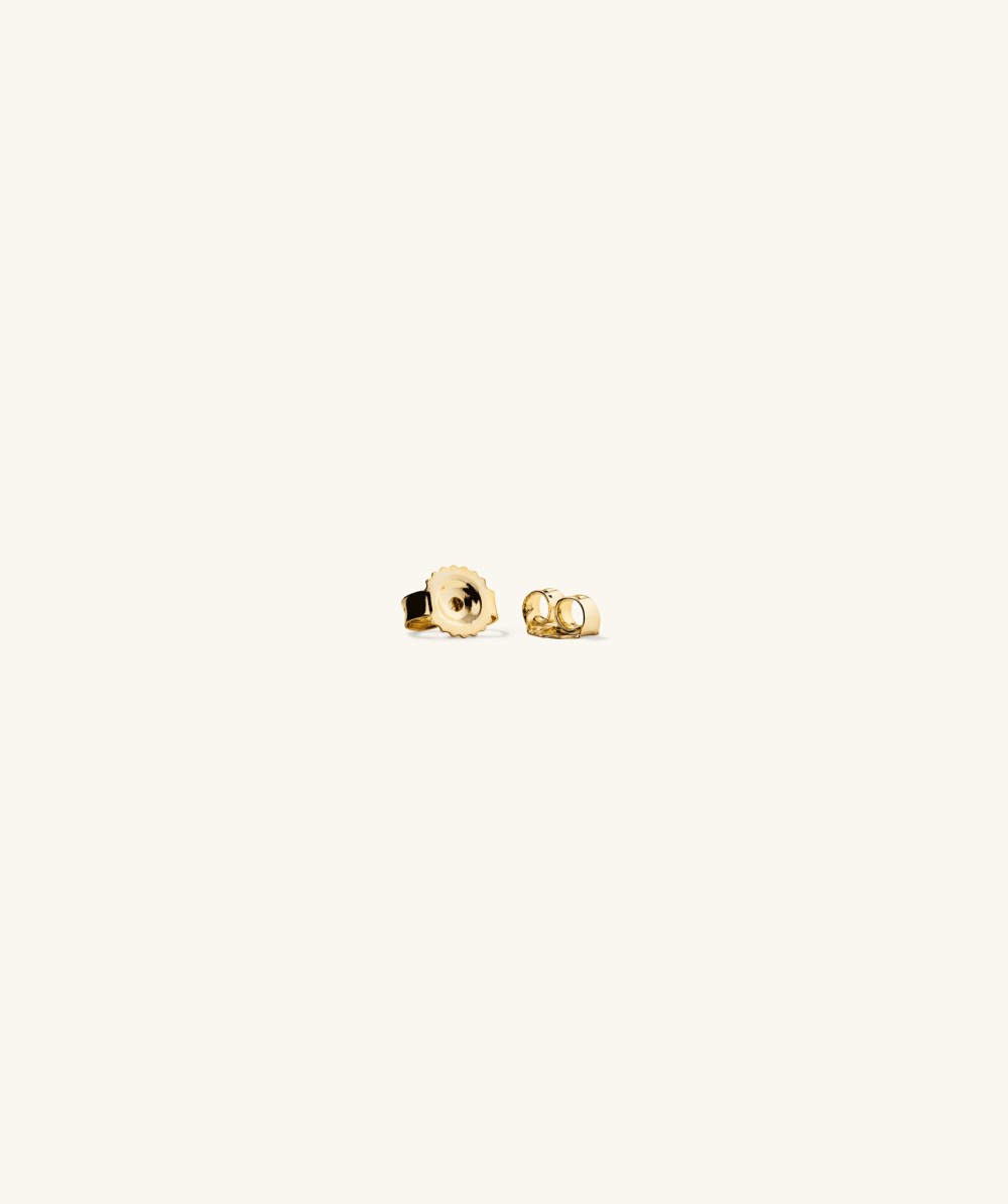 Mejuri Single Tiny Diamond Stud - 14k Yellow Gold