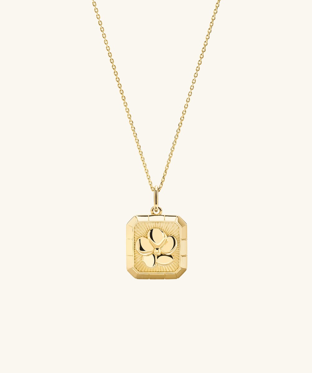 Mejuri Buttercup Pendant Necklace - Gold Vermeil
