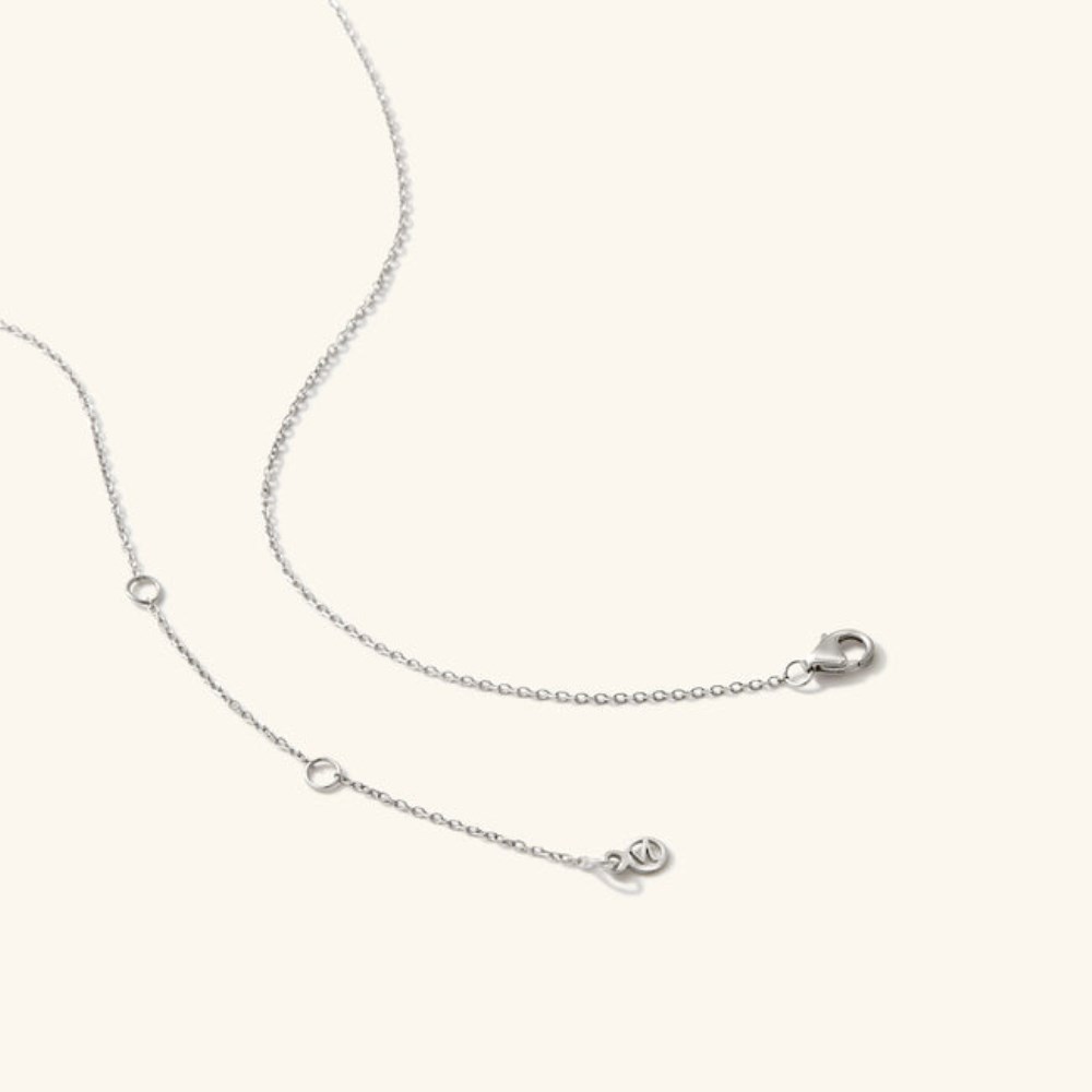 Mejuri Chain Necklace - 14k White Gold