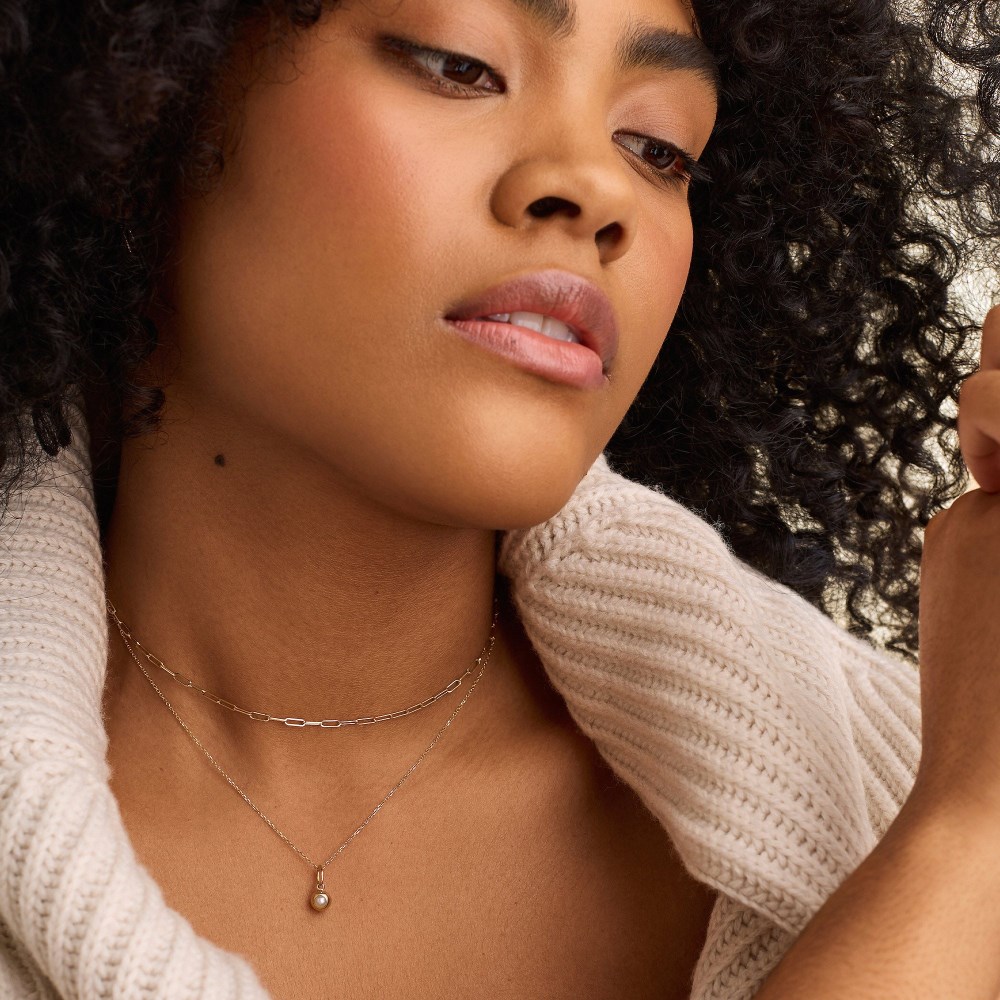 Mejuri Birthstone Sphere Charm - 14k Yellow Gold