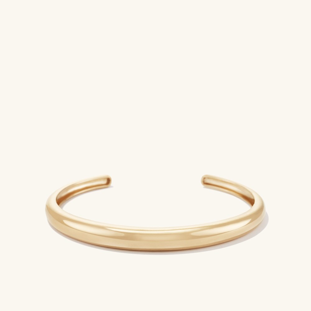 Mejuri Dôme Cuff Bracelet - Gold Vermeil
