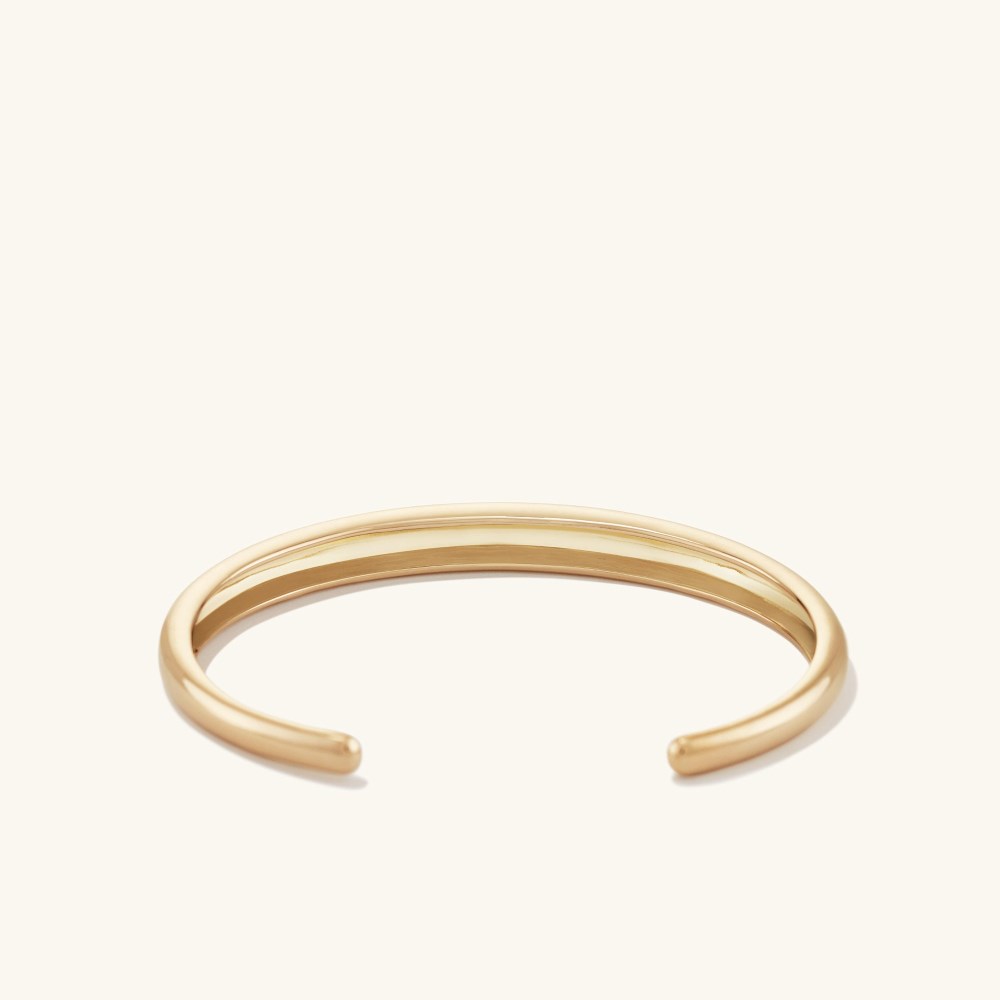 Mejuri Dôme Cuff Bracelet - Gold Vermeil