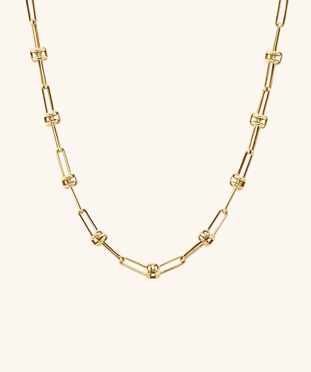 Mejuri Base Chain Necklace - 14k Yellow Gold