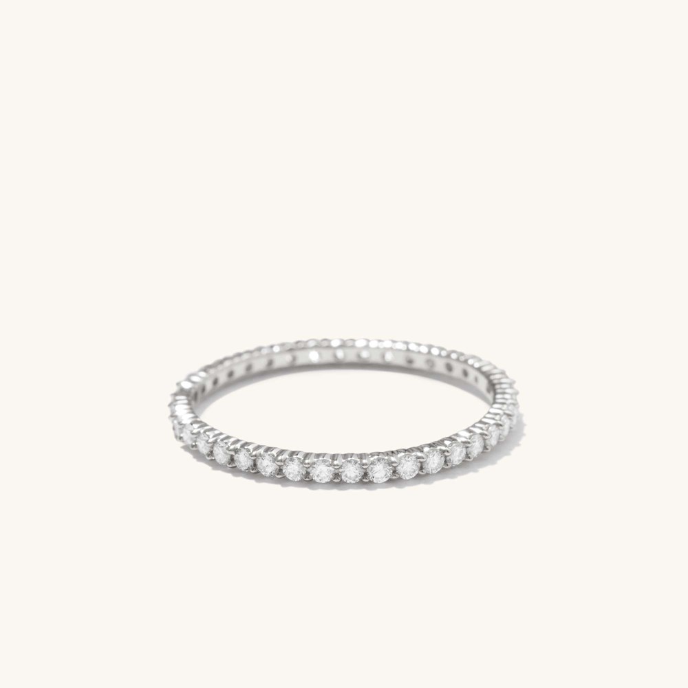 Mejuri Eternity Band - 14k White Gold