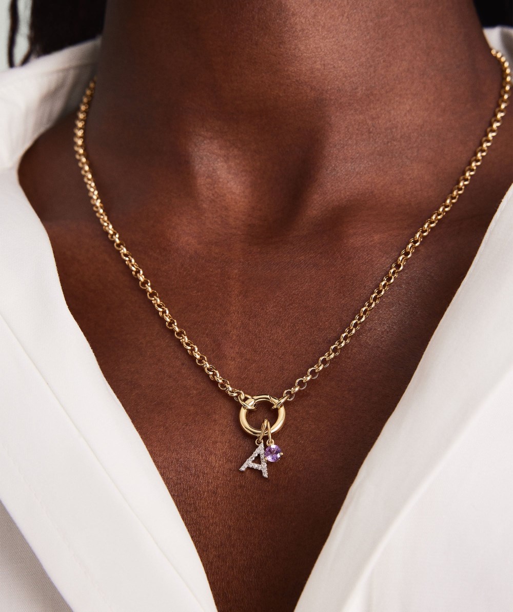 Mejuri Birthstone Charm - 14k Yellow Gold