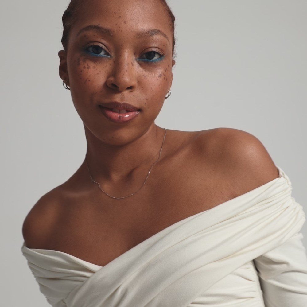 Mejuri Baby Box Chain Necklace - 14k White Gold