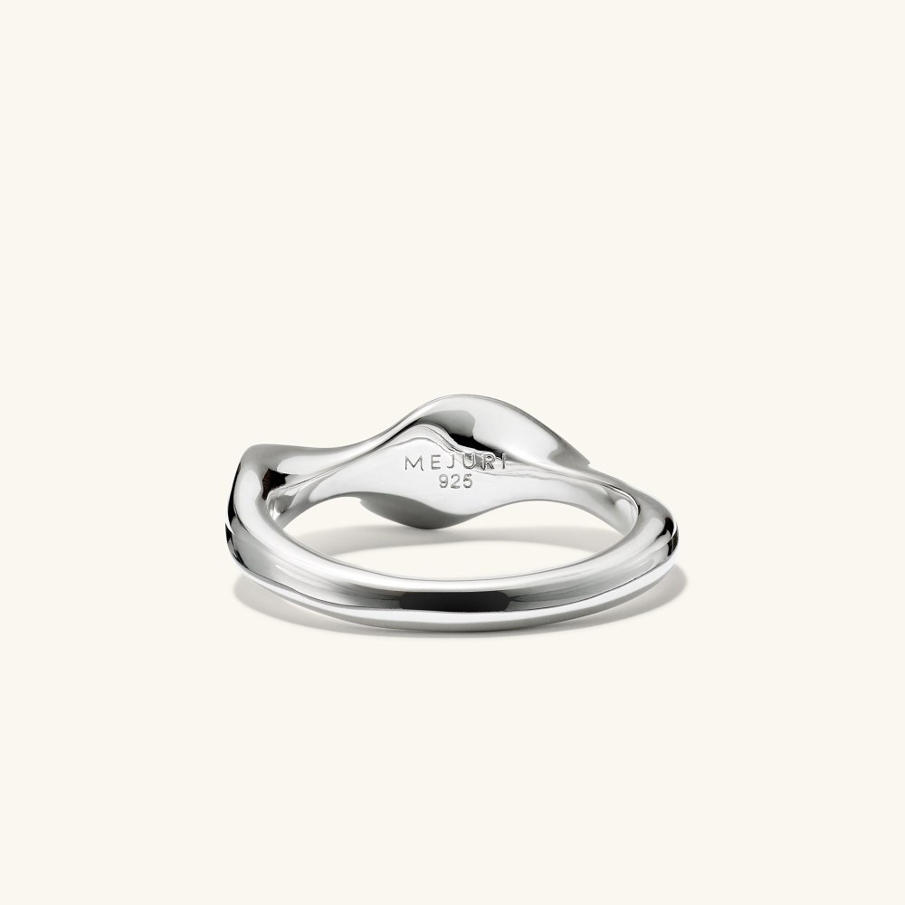 Mejuri Wave Ring - Sterling Silver