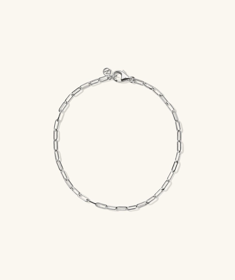 Mejuri Boyfriend Bold Bracelet - Sterling Silver