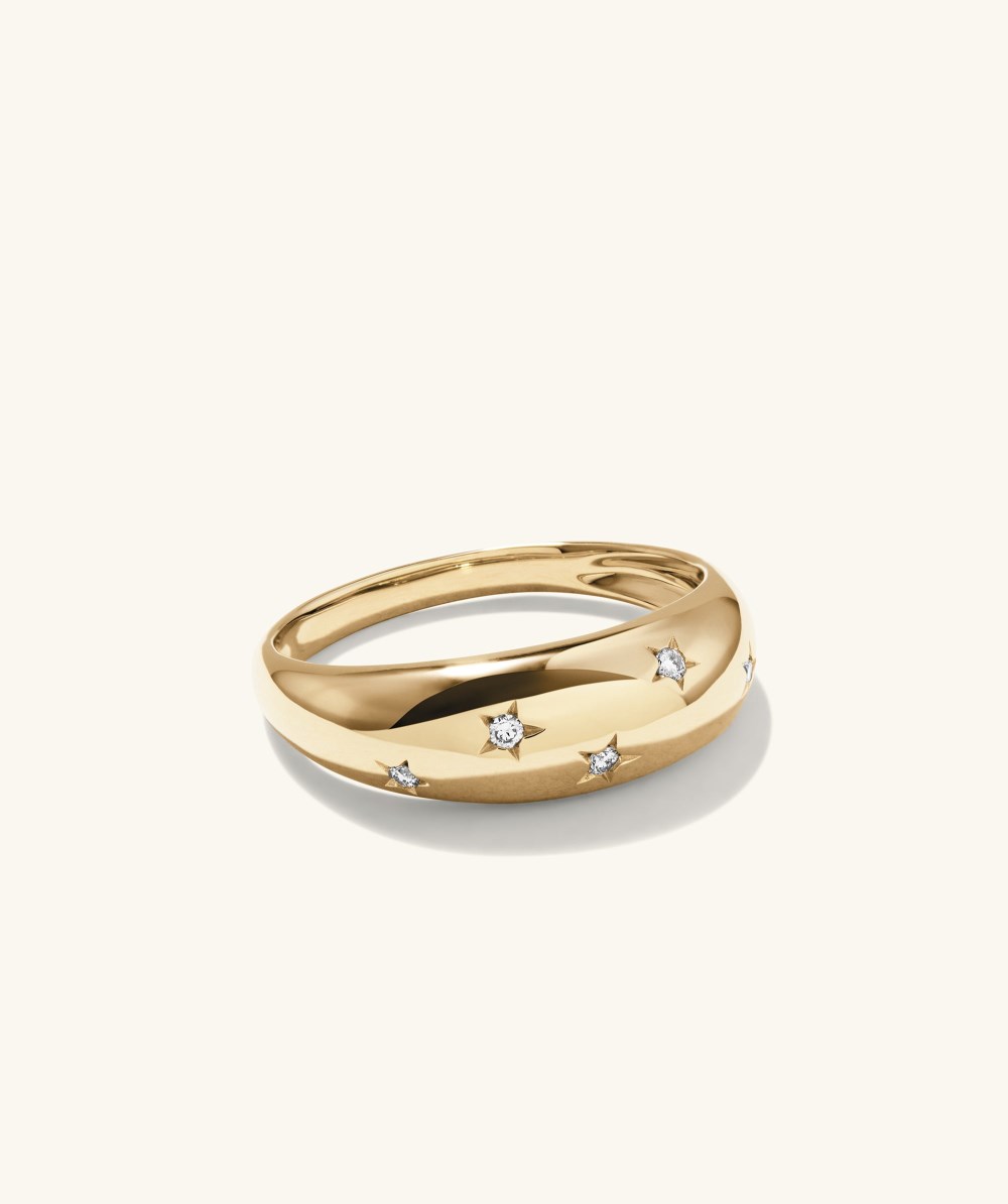 Mejuri Celestial Dôme Ring - 14k Yellow Gold
