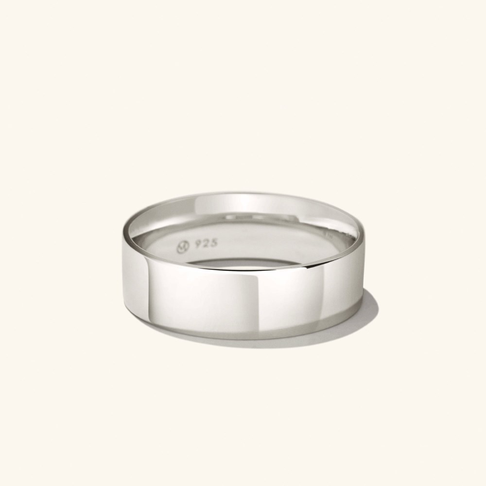 Mejuri Daily Stacker Ring - Sterling Silver