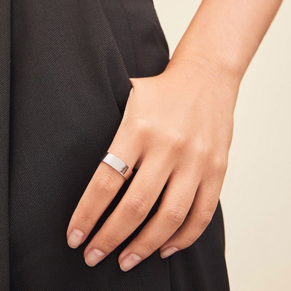Mejuri Daily Stacker Ring - Sterling Silver